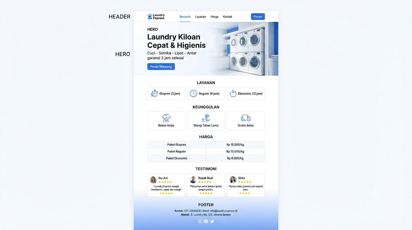 Website Laundry
